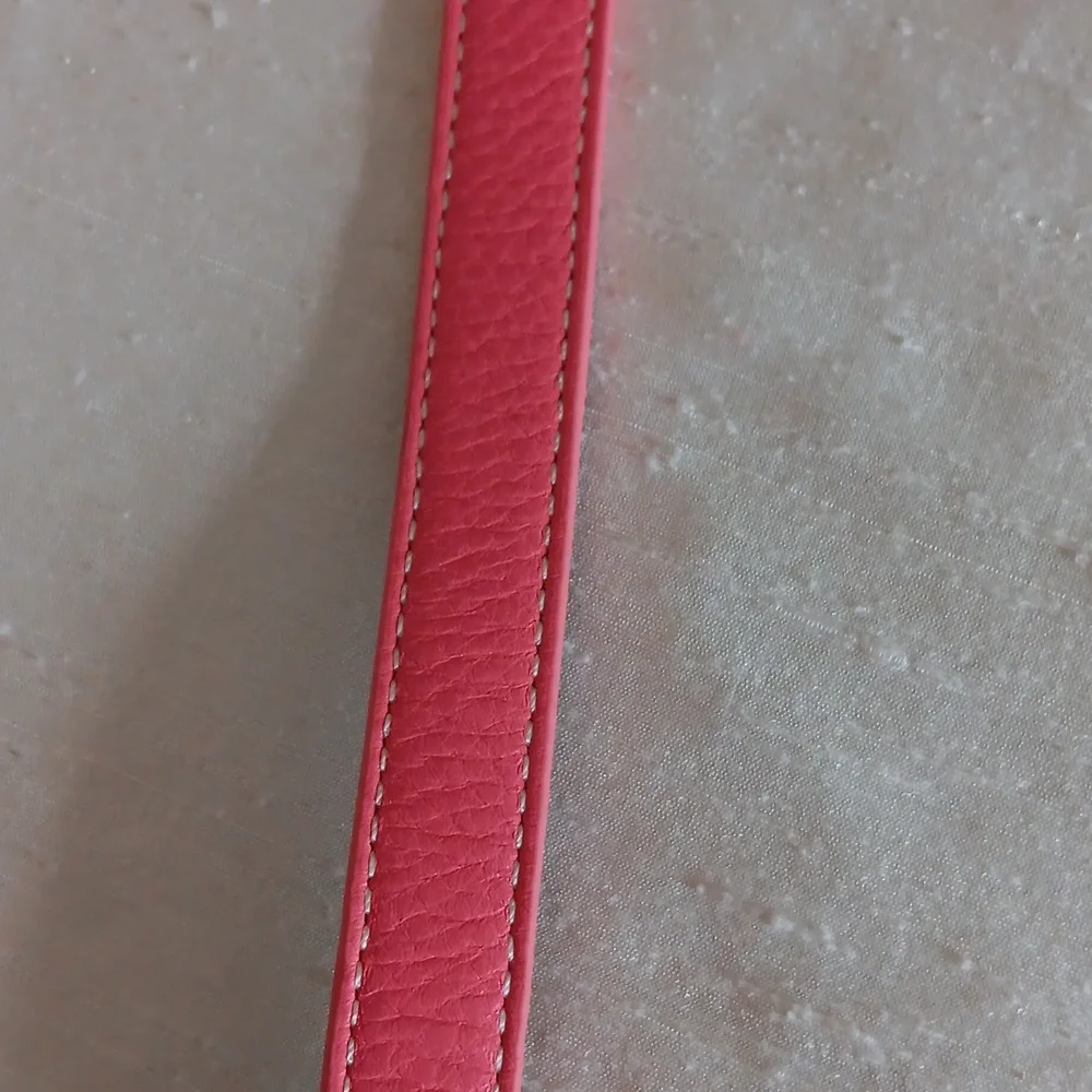 🌺Talbots Leather Belts in Pink & Orange - Picture 5 of 14